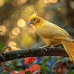 Canari Yorkshire : un oiseau élégant et majestueux