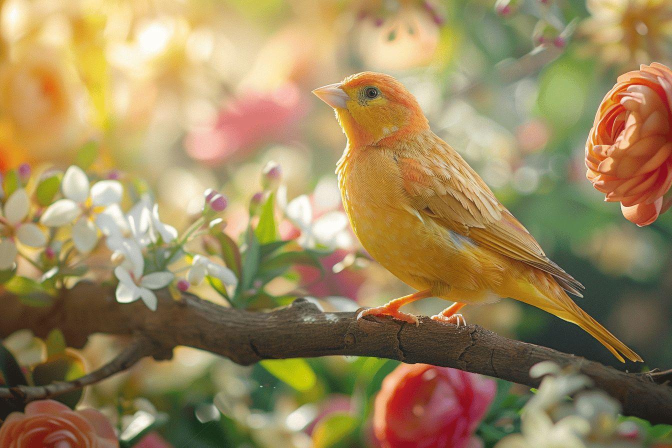 Canari Raza Espagnol : un oiseau élégant et chanteur