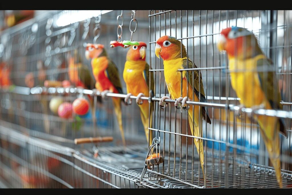 Cage perroquet : choisir le meilleur modèle adapté